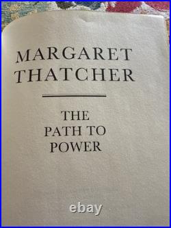 Margaret Thatcher The Path To Power Signed First Edition By Eastern Press
