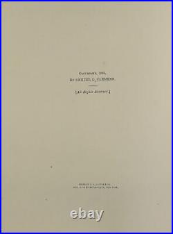 Mark Twain / The Adventures of Huckleberry Finn Signed 1st Edition 1885 #2005307