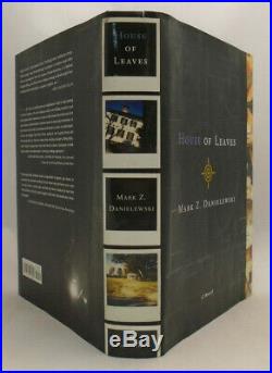 Mark Z. Danielewski SIGNED House of Leaves First Edition, Second State HC/DJ