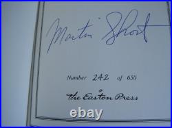 Martin Short Signed I Must Say Easton Press First Edition Leather