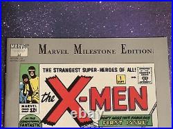 Marvel Milestone Editions X-Men #1 Stan Lee Signed COA Comic 1st Professor Team