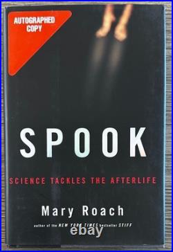 Mary Roach SPOOK SIGNED First Edition, Hardcover + Dustjacket