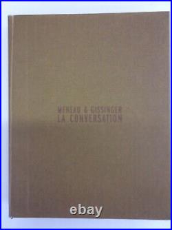 Meneau & Gissinger La Conversation Woodstock Editions Signed copy