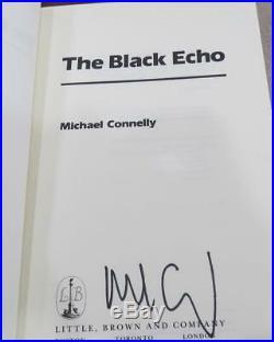 Michael Connelly The Black Echo Signed First Edition