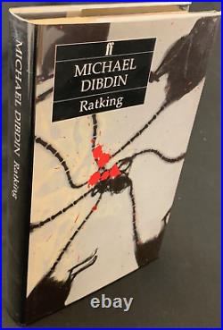Michael Dibdin Ratking SIGNED 1st/1st Faber 1988 F/F