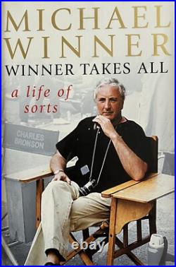 Michael Winner Winner Takes All signed first hardback edition Michael Winner Winner Takes All signed first hardback edition