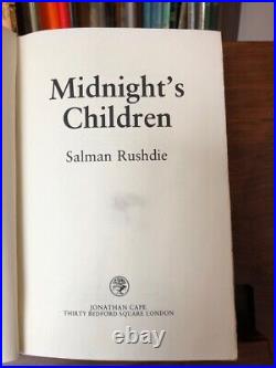 Midnight's Children, Salman Rushdie, 1981, Jonathan Cape, Signed First / First