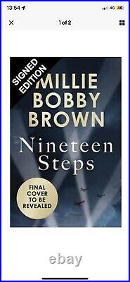 Millie Bobby Brown Nineteen Steps (SIGNED Hardback) First edition (Pre-sale)