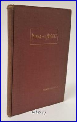 Minna And Myself by Maxwell Bodenheim Signed Inscribed 1918 First Edition Poetry