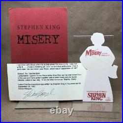 Misery by Stephen King (Signed, Advance Uncorrected Proof, First Edition)