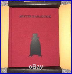 Mister Babadook First Edition, pop up book Signed by Director Jennifer Kent