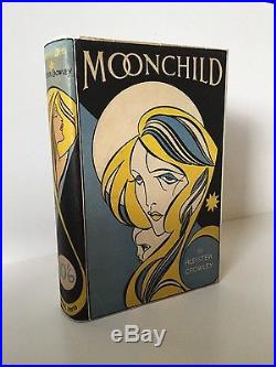 Moonchild Aleister Crowley 1929 1st First Edition DW DJ MAGICK FINE COPY SIGNED