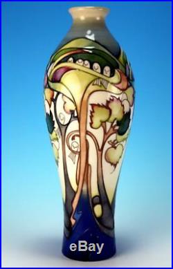 Moorcroft Treedoves Bird Vase, 42/12, Ltd Edition 14/20, Signed, First Quality