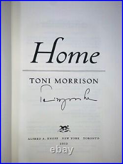 Morrison/Home First Edition SIGNED NF/NF