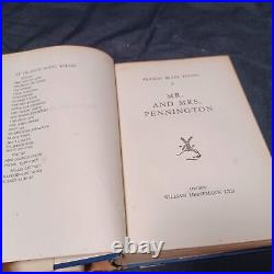 Mr And Mrs Pennington Francis Brett Young First Edition 1931 Signed