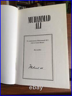 Muhammad Ali His Life and Times, Thomas Hauser, Robson Books, 1992, Signed