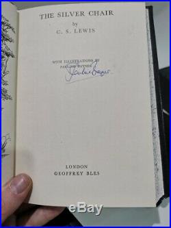 NARNIA First Edition CS LEWIS Signed 1950-1956 Full Set REBIND