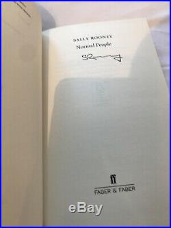 NORMAL PEOPLE Signed Sally Rooney 1st UK Edition Now A Hit BBC Series