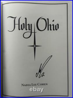 Nadia Lee Cohen Holy Ohio Signed 1st Edition