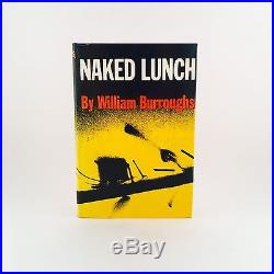 Naked Lunch SIGNED First Edition/1st Printing William S. Burroughs NF