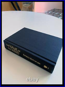 Name of the Wind SIGNED by PATRICK ROTHFUSS Hardback 1st Edition First Print