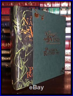 Name of the Wind SIGNED by PATRICK ROTHFUSS New Limited Edition 1/250 1st Print