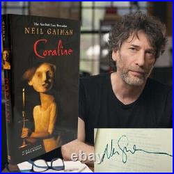 Neil Gaiman CORALINE Signed First Edition Later Printing Illustrated autographed