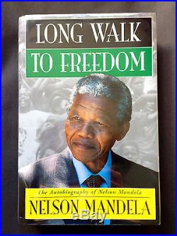 Nelson Mandela's Long Walk to Freedom, Signed Copy, First edition