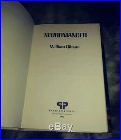 Neuromancer by William Gibson First Edition Mint Signed, Sleeve & DJ 21/375 1st