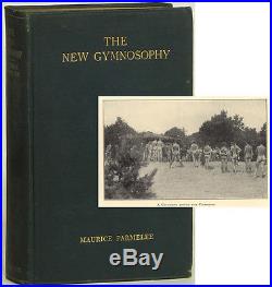 New Gymnosophy early nudism photos 1927 signed Maurice Parmelee first edition