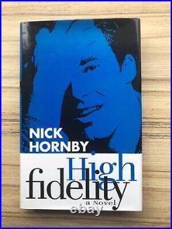 Nick Hornby'High Fidelity' signed first edition hardback