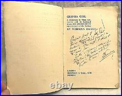 Norman Davey The Guinea Girl Signed Proof with Handwritten Amendments, 1921