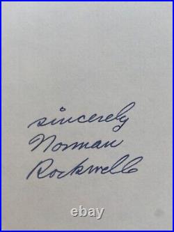 Norman Rockwell -SIGNED- My Life as an Illustrator 1960 FIRST EDITION BOOK