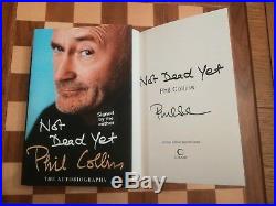 Not Dead Yet The Autobiography SIGNED LIMITED EDITION Phil Collins HB 1st/1st