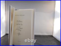 ON POLITICS AND THE ART OF ACTING ARTHUR MILLER. Signed, First Edition