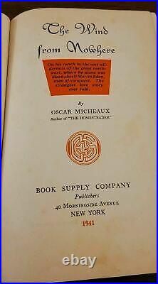 OSCAR MICHEAUX AFRICAN AMERICAN MOVIE DIRECTOR SIGNED First Edition BOOK