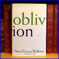 Oblivion, David Foster Wallace. SIGNED First Edition, 1st Printing