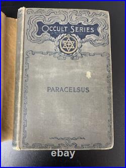 Occult Series Paracelsus 1891 Signed First Edition