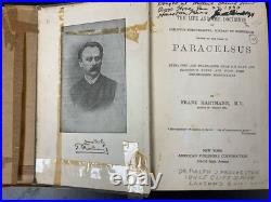 Occult Series Paracelsus 1891 Signed First Edition