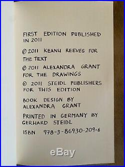 Ode To Happiness Book Keanu Reeves Alexandra Grant First Edition Signed