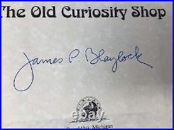 Old Curiosity Shop by James P Blaylock, a Signed First 1st Edition LN HC 1999