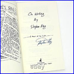 On Writing, Stephen King. Signed First Paperback Edition, 2nd Printing