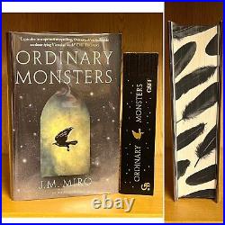 Ordinary Monsters J. M. Miro Signed & Numbered 36/2000 1st/1st + Bookmark