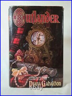Outlander by Diana Gabaldon (Signed, 1991, First Edition Hardcover, Dust Jacket)
