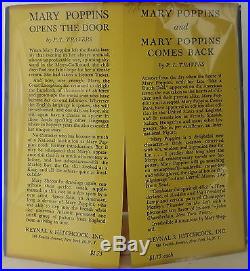 P. L. TRAVERS Mary Poppins Opens the Door SIGNED FIRST EDITION
