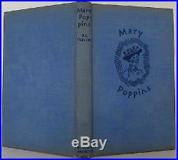 P. L. TRAVERS Mary Poppins SIGNED BY JULIE ANDREWS FIRST U. S. EDITION