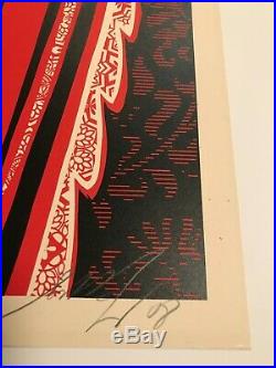 PEACE WOMAN Shepard Fairey Signed/Numbered Obey Giant 1st edition