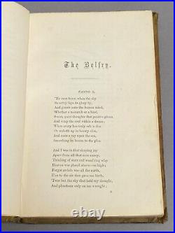 POEMS by Alastor First Edition 1857 dedicated to Lord Byron SIGNED by Author