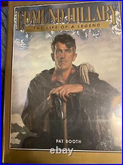 Pat Booth SIGNED Edmund Hillary 1st Everest Mountaineering Climbing Antarctica