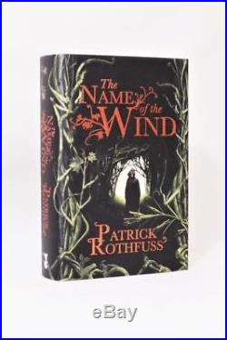 Patrick Rothfuss The Name of the Wind Gollancz, Signed First Edition